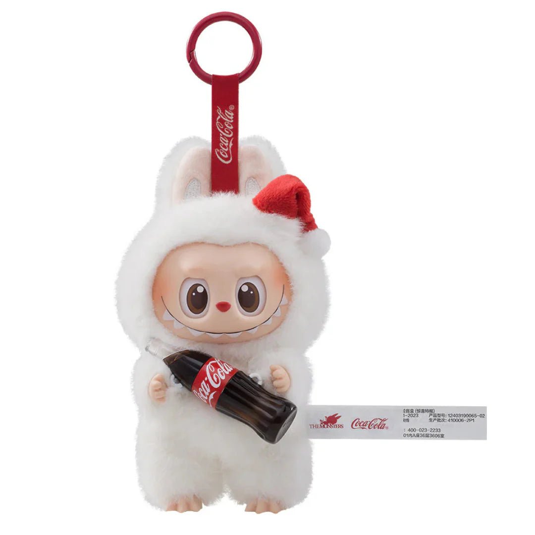 Boneco Pop Mart Labubu The Monsters x Coca Cola Series Vinyl Face Plush Unidade - ByDunky - Store