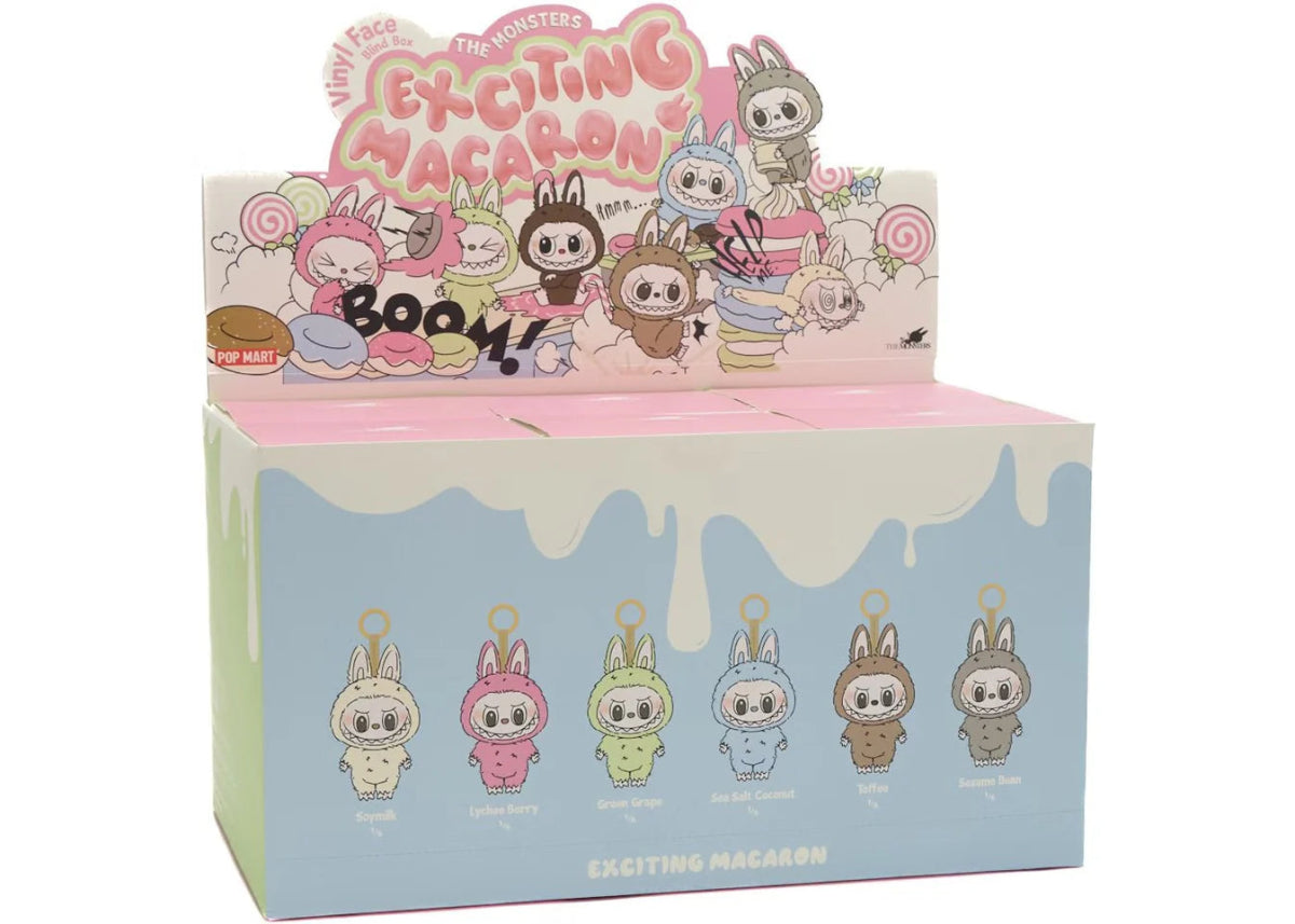 Caixa Pop Mart Labubu The Monsters Exciting Macaron Vinyl Face - ByDunky - Store