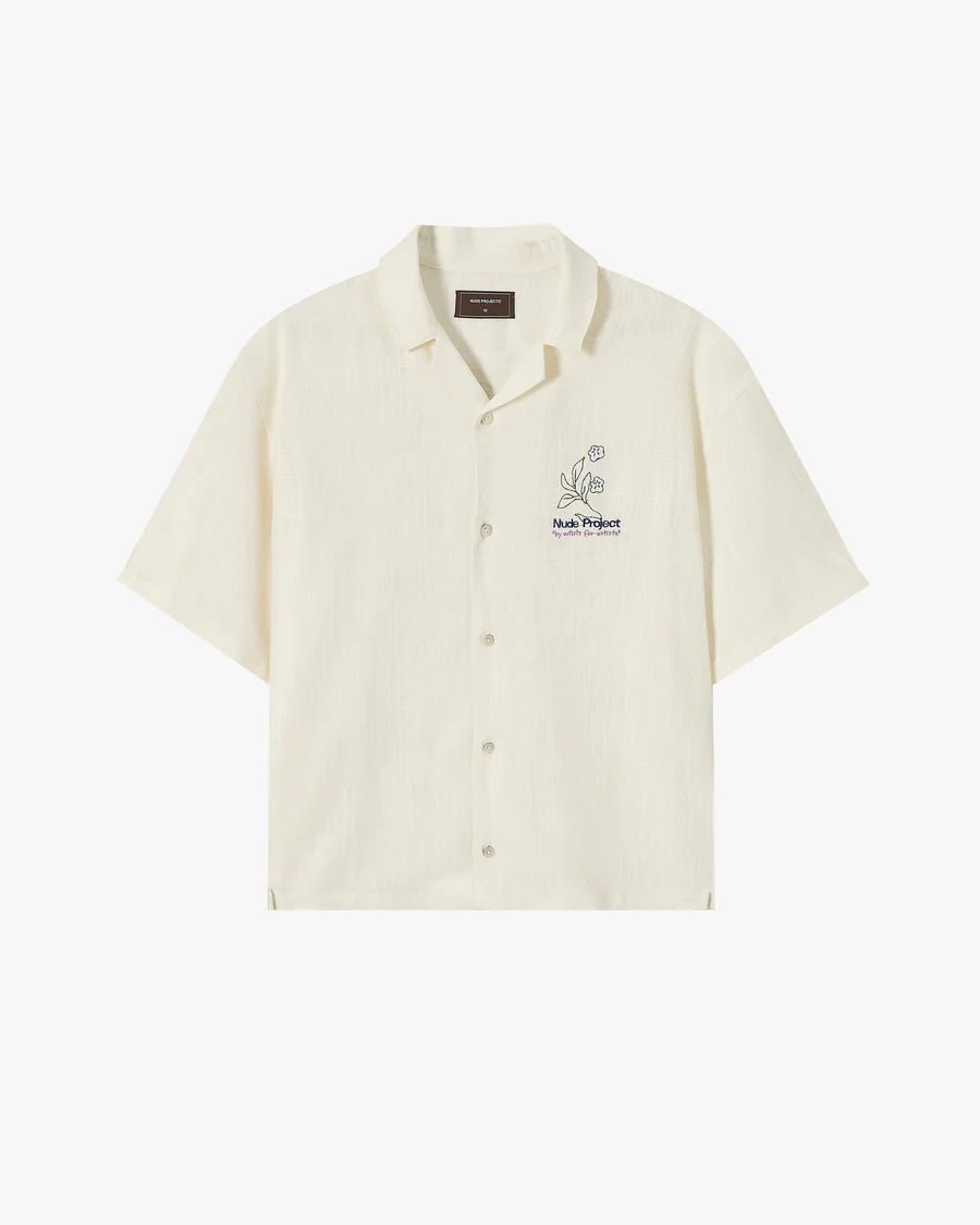 Camisa Nude Project Kimchi Resort Off White Branco - ByDunky - Store