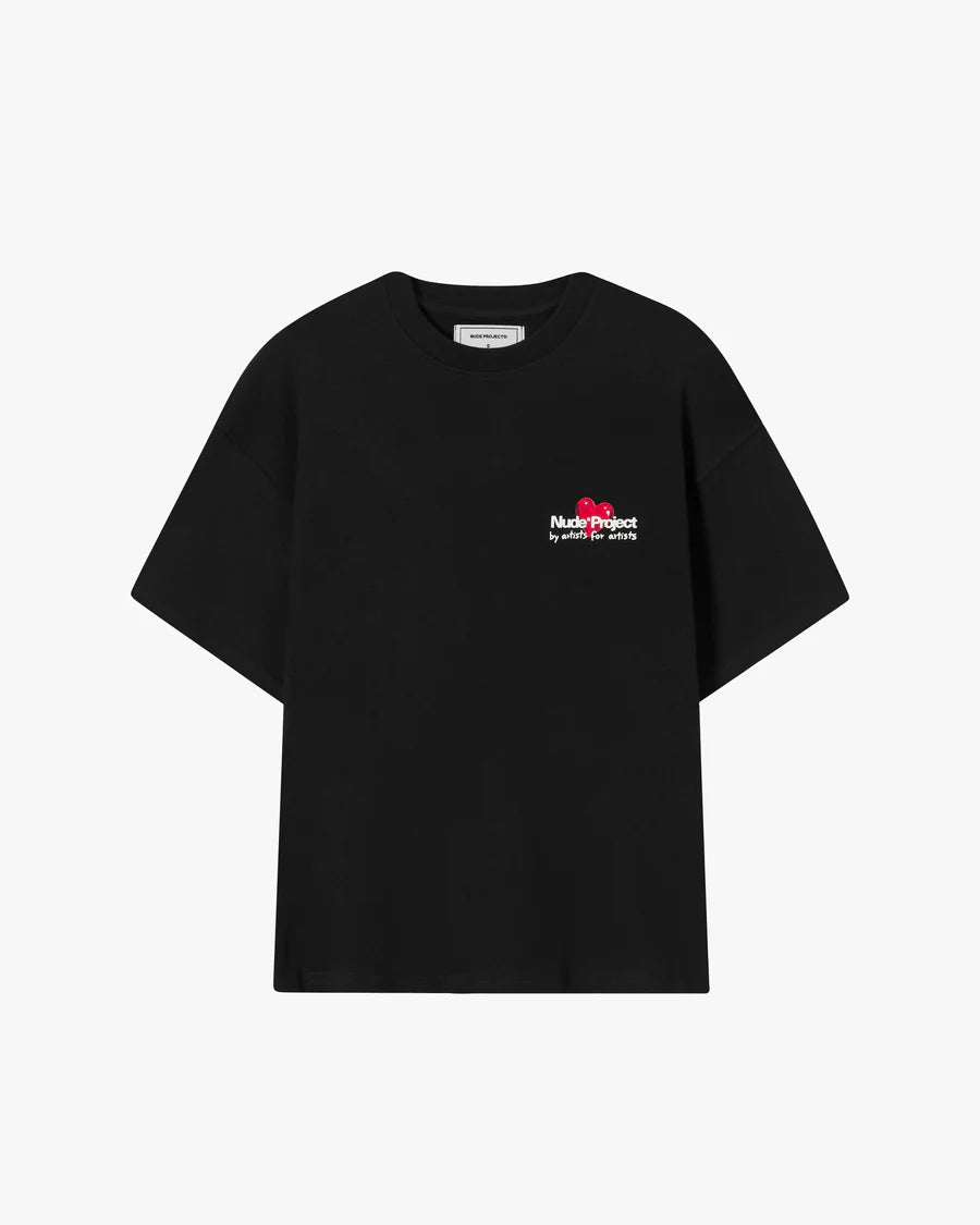 Camiseta Nude Project Juicy Cherry Black Preto - ByDunky - Store