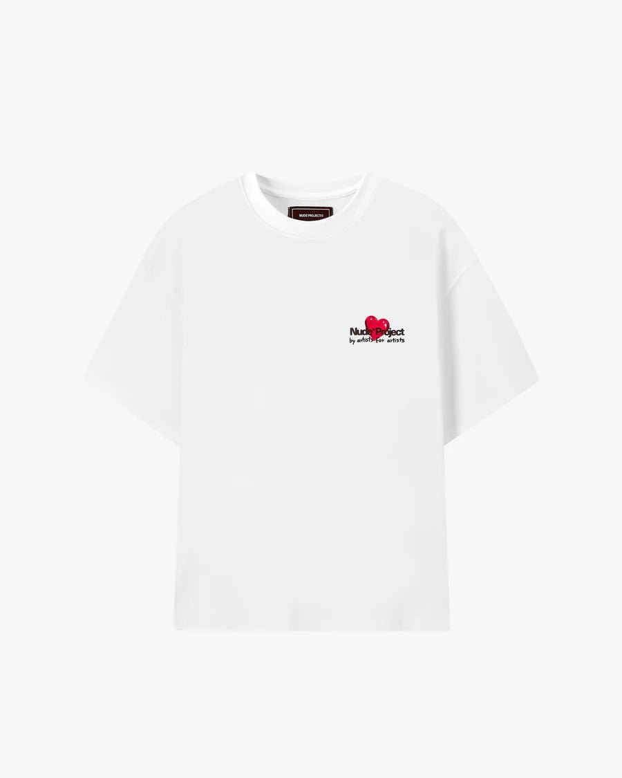 Camiseta Nude Project Juicy Cherry White Branco - ByDunky - Store
