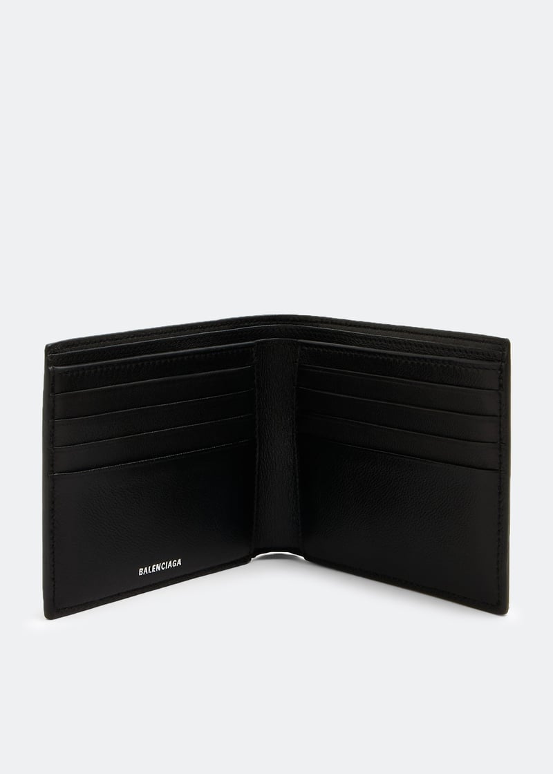 Carteira de Bolso Balenciaga Script Black Preto - ByDunky - Store