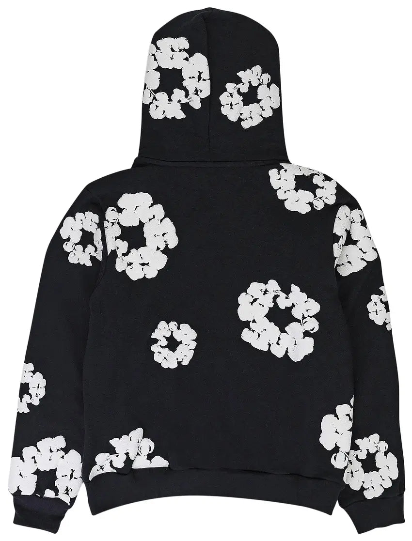 Moletom Denim Tears The Cotton Wreath Black Preto - ByDunky - Store
