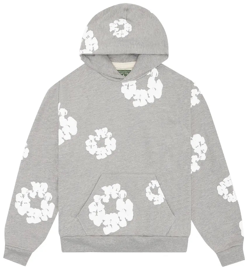 Moletom Denim Tears The Cotton Wreath Grey Cinza - ByDunky - Store