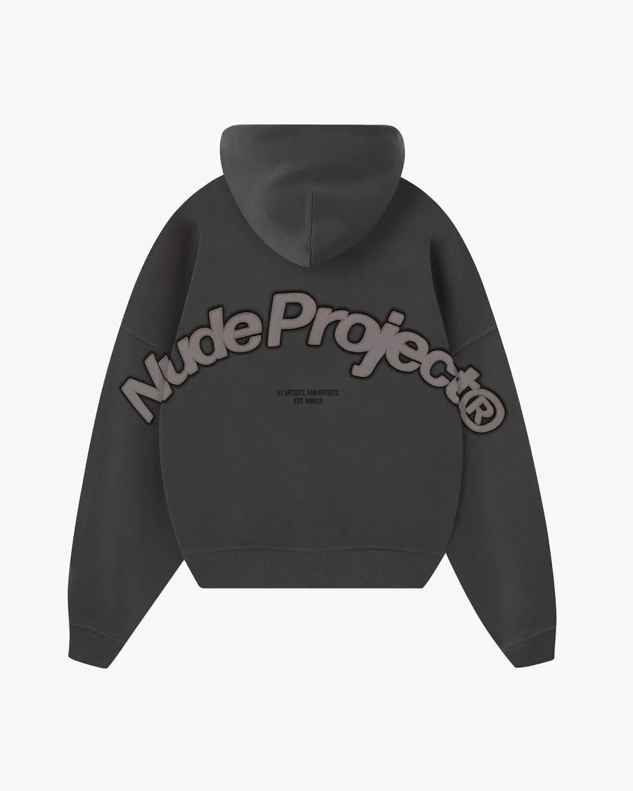 Moletom Nude Project Beast Zip - Up Cinza - ByDunky - Store