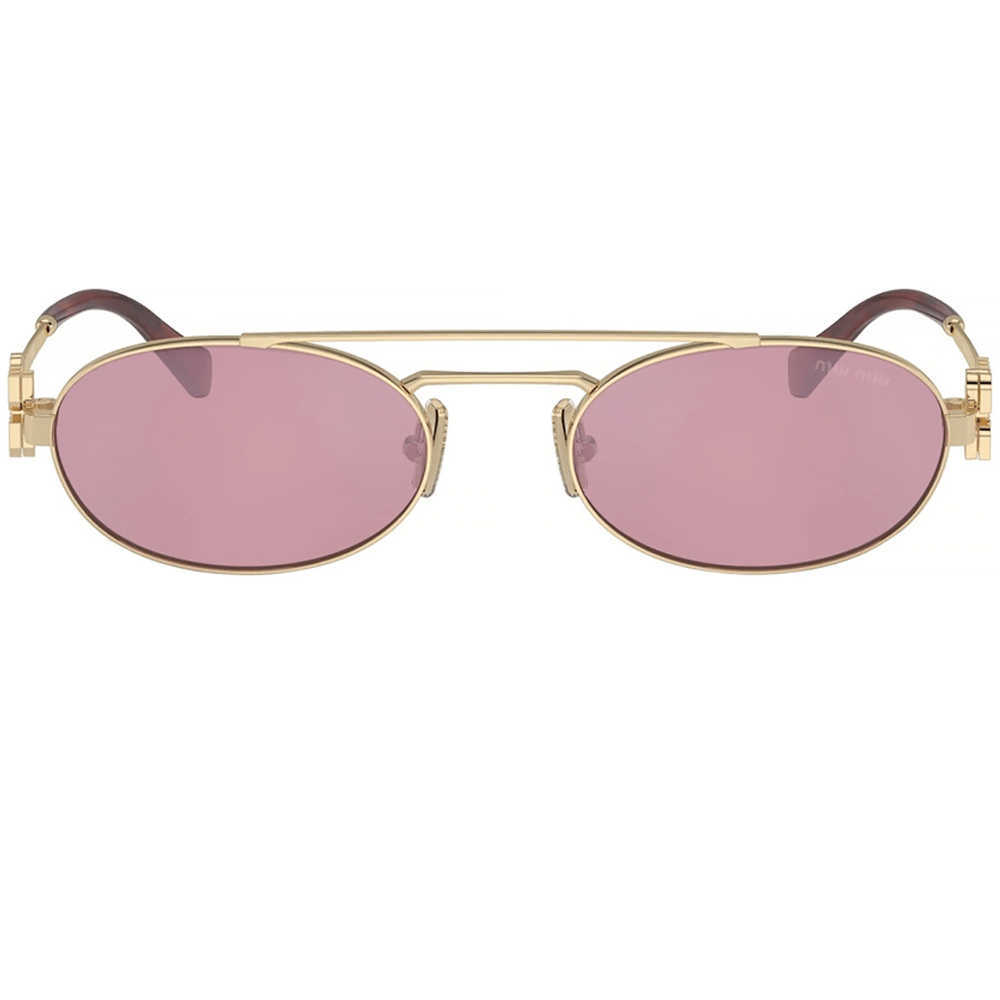 Óculos de Sol Miu Miu Dourado - ByDunky - Store