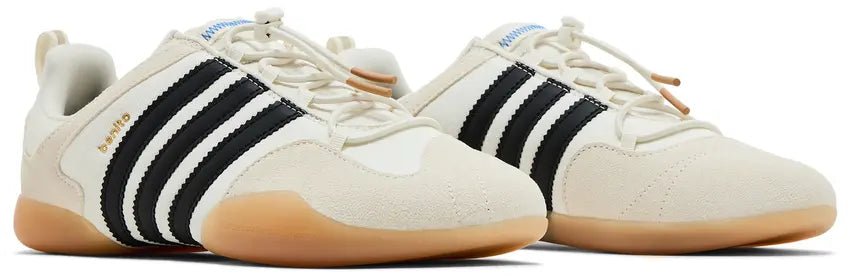 Tênis adidas Ballerina x Bad Bunny Off White Black Gum Branco - ByDunky - Store