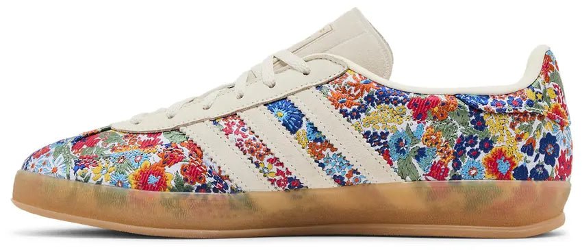 Tênis adidas Gazelle Indoor Floral Embroidery x Liberty London Colorido - ByDunky - Store