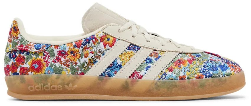 Tênis adidas Gazelle Indoor Floral Embroidery x Liberty London Colorido - ByDunky - Store