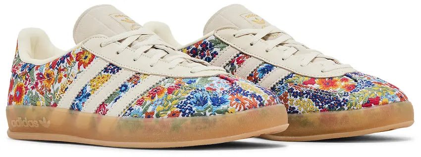 Tênis adidas Gazelle Indoor Floral Embroidery x Liberty London Colorido - ByDunky - Store