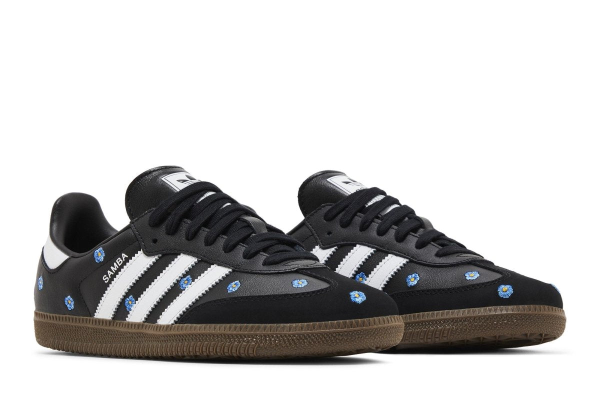 Tênis adidas Samba Og Floral Pack Black Gum Preto - ByDunky - Store