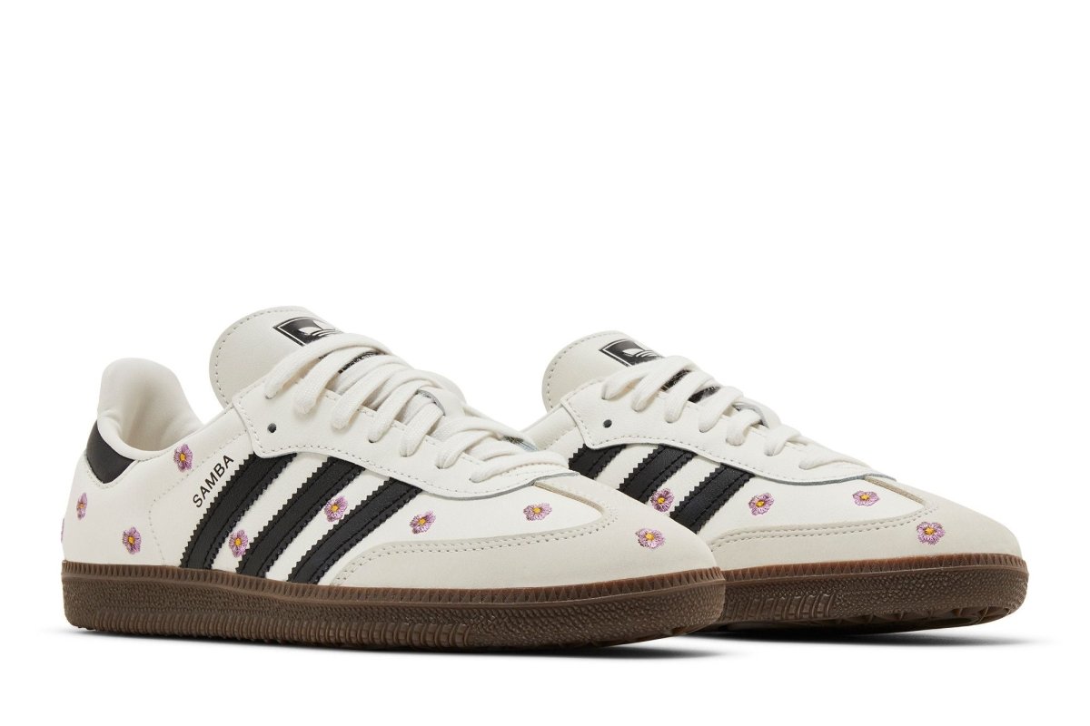 Tênis adidas Samba Og White Floral Branco - ByDunky - Store