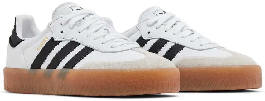 Tênis adidas Sambae Cloud White Metallic Gold Branco - ByDunky - Store