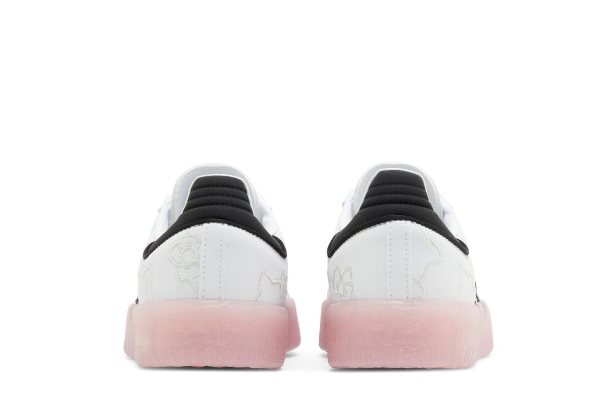 Tênis adidas Sambae x Hello Kitty Cloud White Black Clear Pink Branco - ByDunky - Store