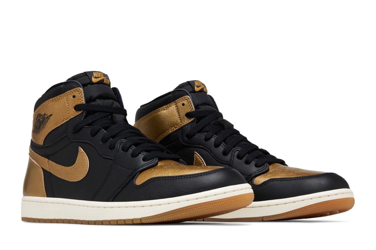 Tênis Air Jordan 1 High Og Black Gold Dourado - ByDunky - Store