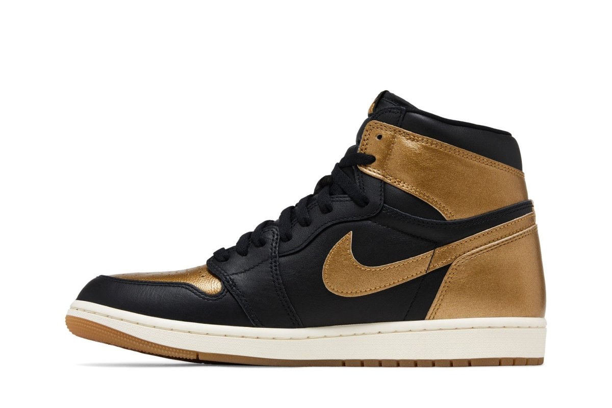 Tênis Air Jordan 1 High Og Black Gold Dourado - ByDunky - Store