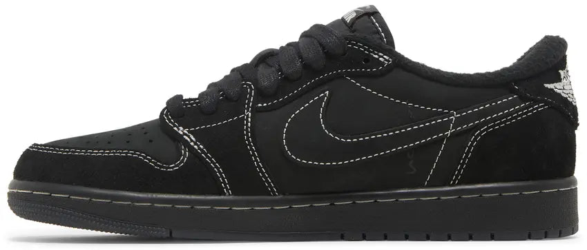 Tênis Air Jordan 1 Low Og SP x Travis Scott Black Phantom Preto - ByDunky - Store