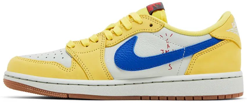 Tênis Air Jordan 1 Low OG SP x Travis Scott Canary Amarelo - ByDunky - Store