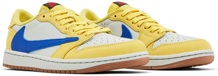 Tênis Air Jordan 1 Low OG SP x Travis Scott Canary Amarelo - ByDunky - Store