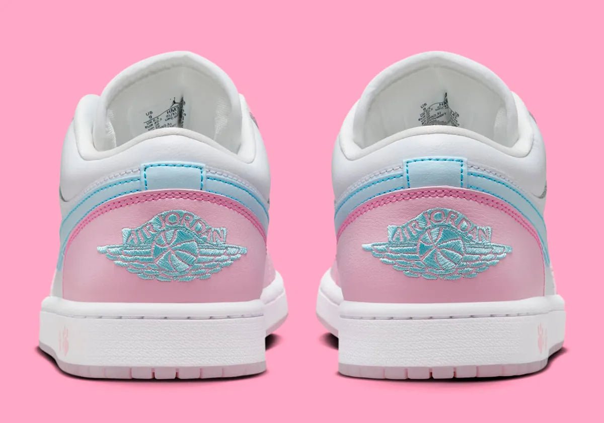 Tênis Air Jordan 1 Low Paw Print Rosa - ByDunky - Store