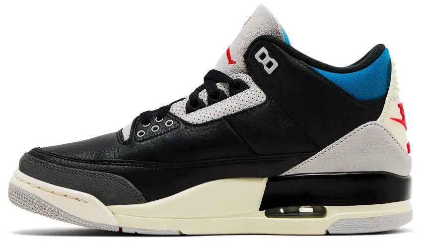 Tênis Air Jordan 3 Og Rare Air Preto - ByDunky - Store