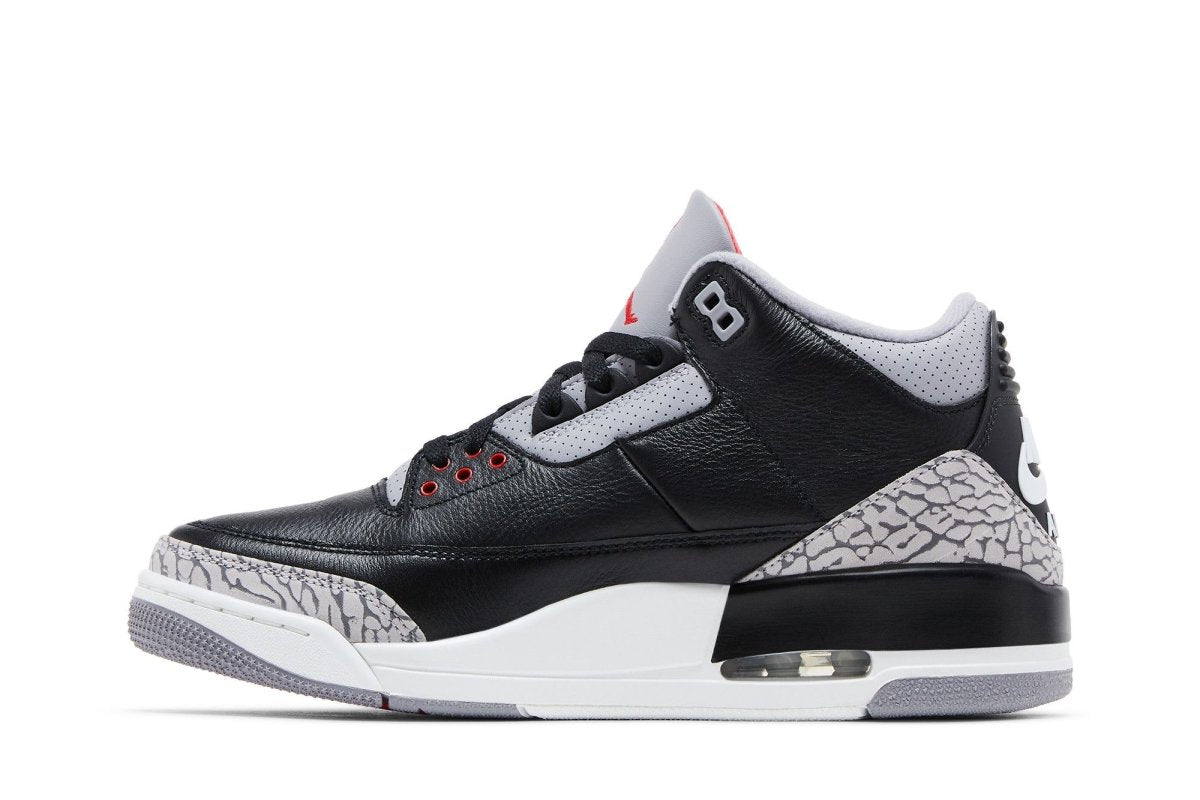 Tênis Air Jordan 3 Retro Og Black Cement Preto - ByDunky - Store