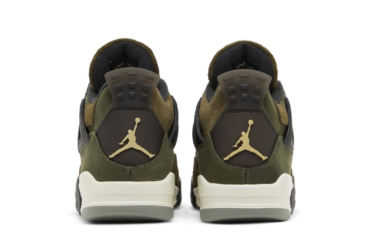 Tênis Air Jordan 4 Craft Medium Olive Verde - ByDunky - Store