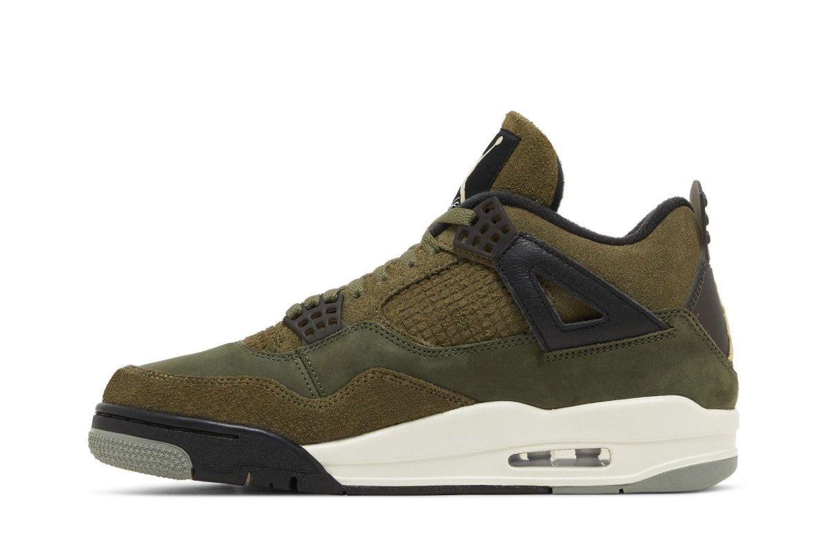 Tênis Air Jordan 4 Craft Medium Olive Verde - ByDunky - Store
