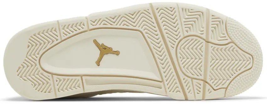Tênis Air Jordan 4 Metallic Gold Branco - ByDunky - Store