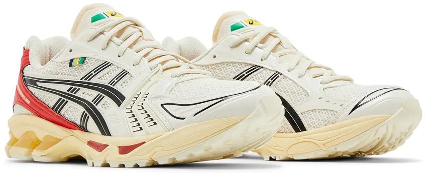 Tênis Asics Gel - Kayano 14 x Ayrton Senna White Red Vermelho - ByDunky - Store