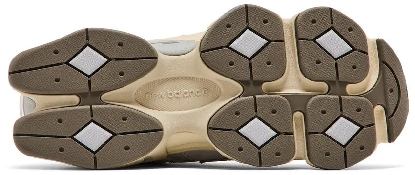 Tênis New Balance 9060 Pearl Grey Linen Bege - ByDunky - Store