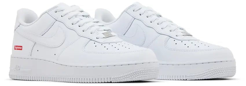 Tênis Nike Air Force 1 x Supreme Box Logo Branco - ByDunky - Store
