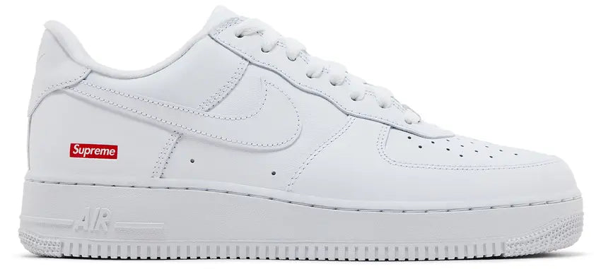 Tênis Nike Air Force 1 x Supreme Box Logo Branco - ByDunky - Store