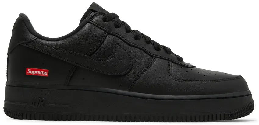 Tênis Nike Air Force 1 x Supreme Box Logo Preto - ByDunky - Store