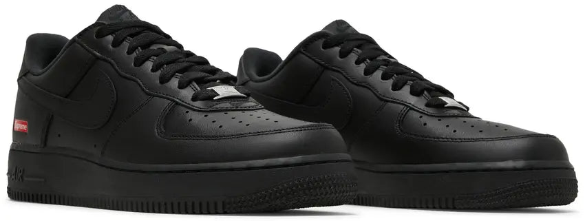Tênis Nike Air Force 1 x Supreme Box Logo Preto - ByDunky - Store