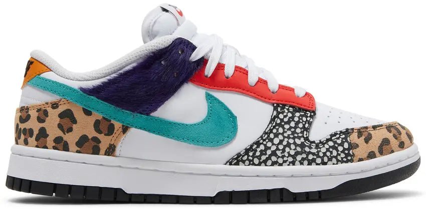 Tênis Nike Dunk Low SE Safari Mix Branco - ByDunky - Store