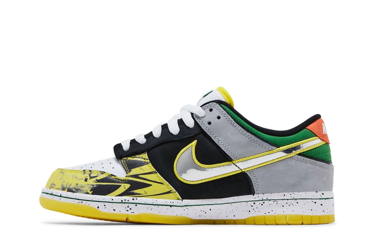 Tênis Nike Sb Dunk Low What The Duck University of Oregon Away PE Branco - ByDunky - Store
