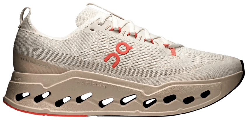 Tênis On Running Cloudsurfer Max Ivory Salmon Bege - ByDunky - Store