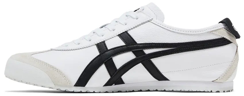Tênis Onitsuka Tiger Mexico 66 White Black Suede Toe Branco - ByDunky - Store