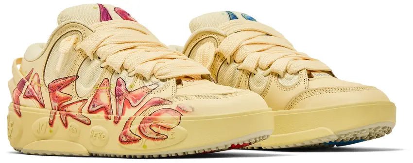 Tênis Puma LaFrancé Airbrush x Lamelo Ball Creamy Vanilla Desert Dust Amarelo - ByDunky - Store