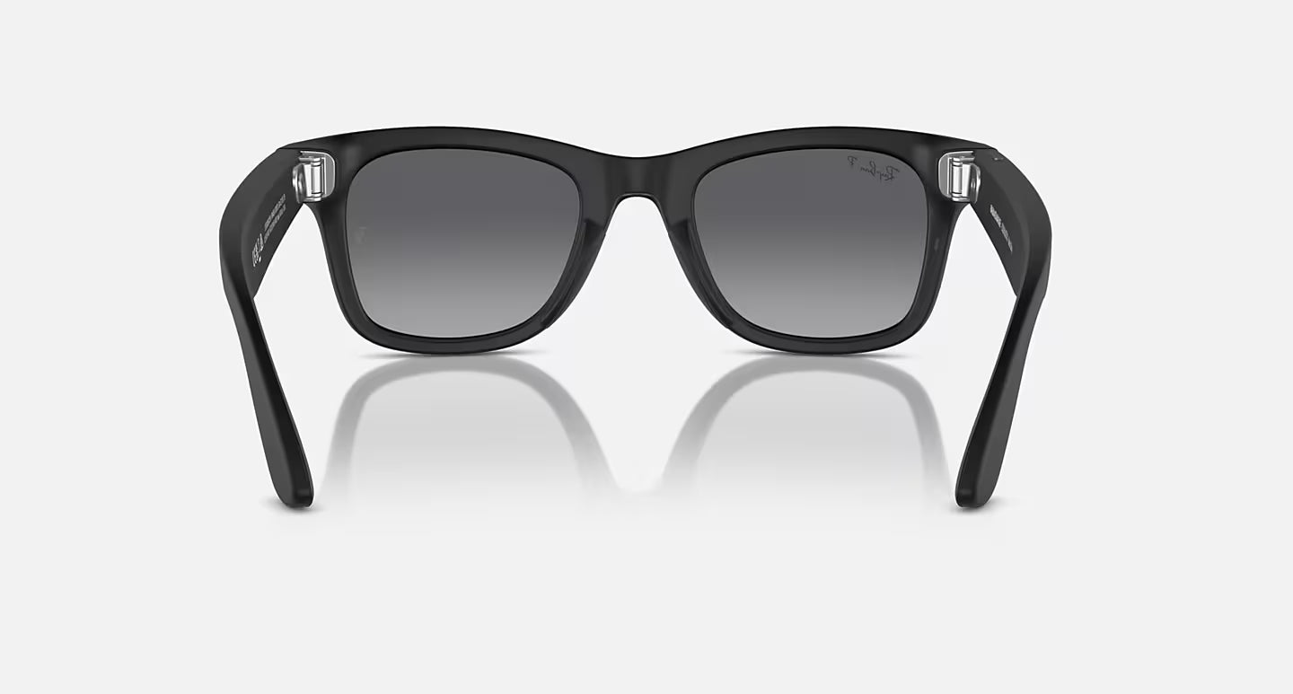 Óculos Ray Ban x Meta Wayfarer Preto