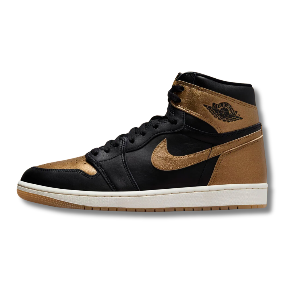 Air Jordan 1 High Metallic Gold