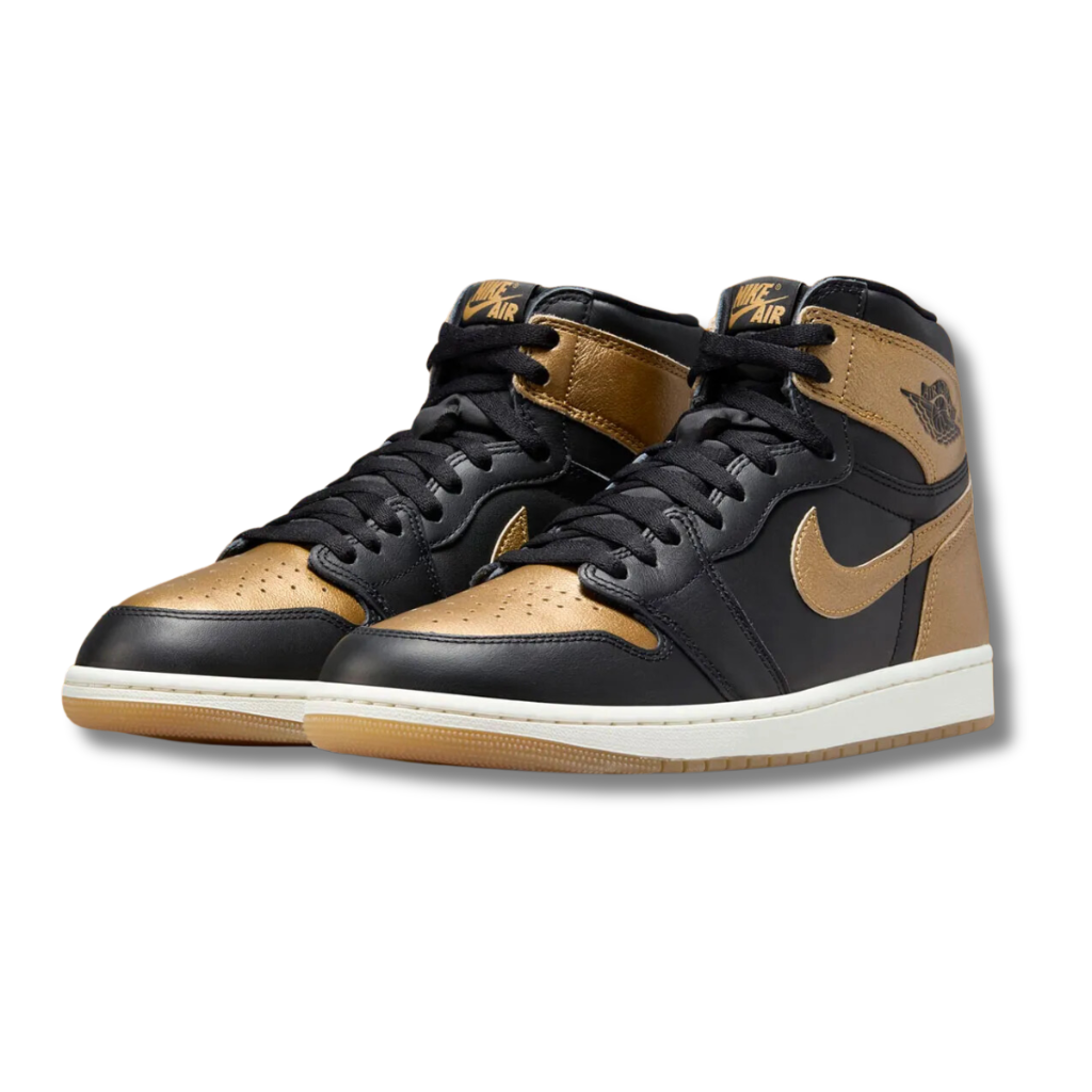 Air Jordan 1 High Metallic Gold