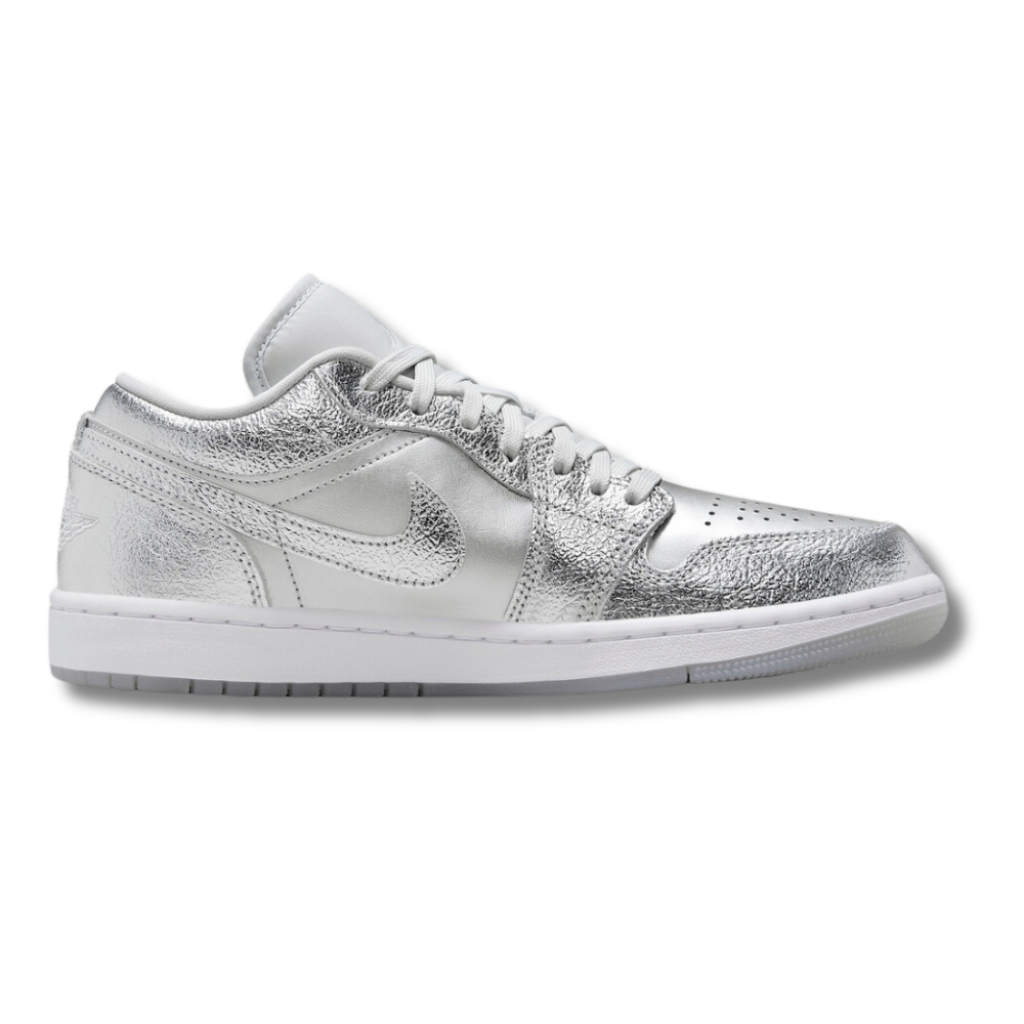 Air Jordan 1 Low SE Silver Metallic