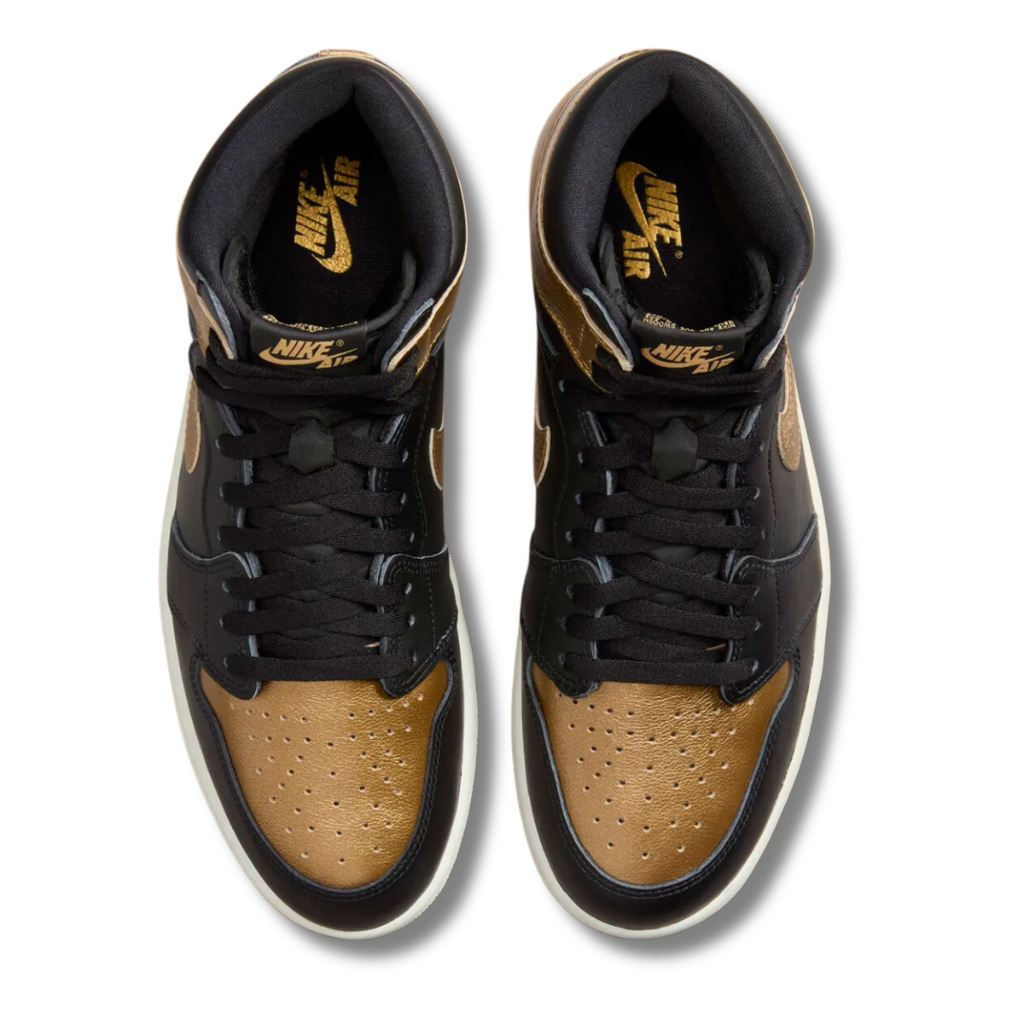 Air Jordan 1 High Metallic Gold