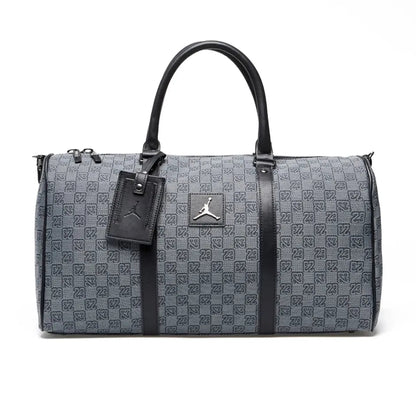 Bolsa Duffel Bag Jordan Monogram Dark Smoke Grey Preto - ByDunky - Store