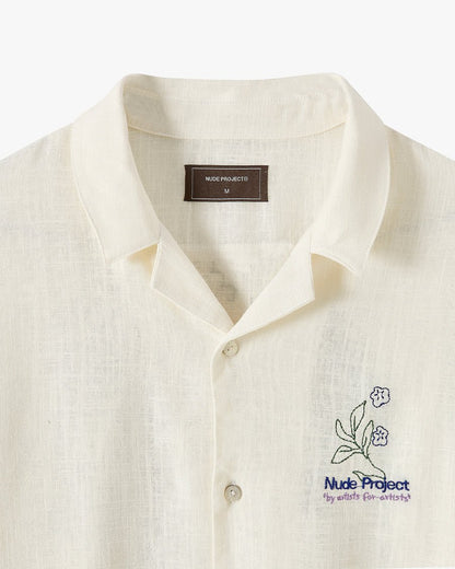 Camisa Nude Project Kimchi Resort Off White Branco - ByDunky - Store