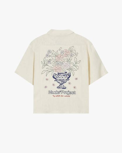 Camisa Nude Project Kimchi Resort Off White Branco - ByDunky - Store