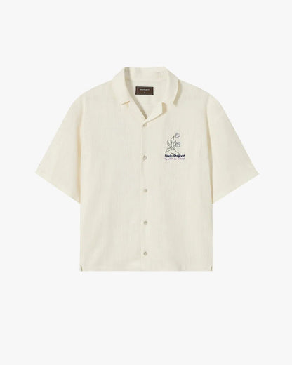 Camisa Nude Project Kimchi Resort Off White Branco - ByDunky - Store