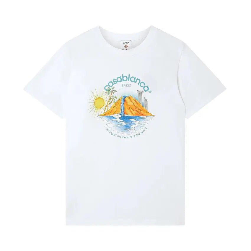 Camiseta Casablanca Oasis Printed Branco - ByDunky - Store